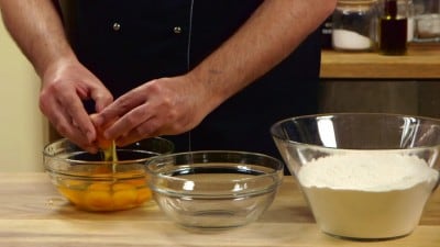 Tagliatelle con funghi e salsiccia