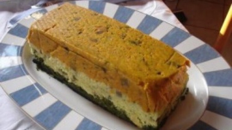 Budino tricolore
