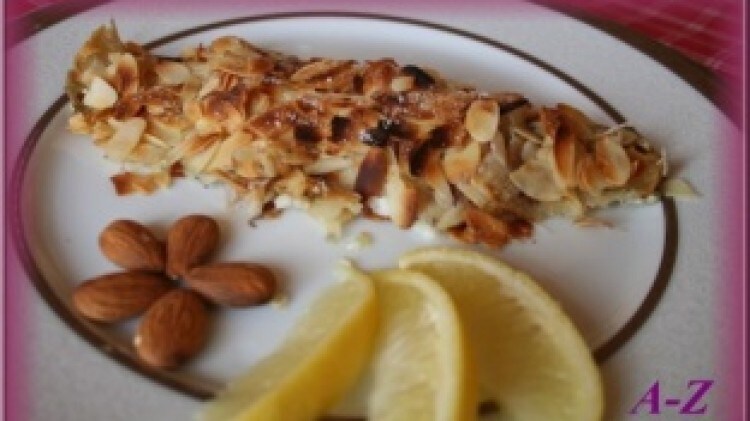 Sfoglia croccante di sogliola alle mandorle