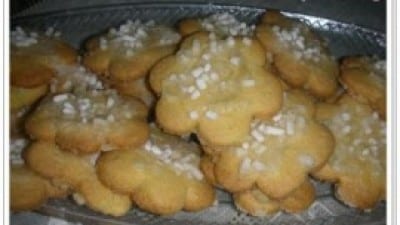 Biscotti di mais e limone