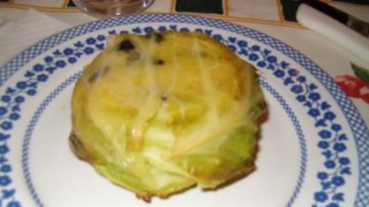 Cupolette di verza con crema di patate
