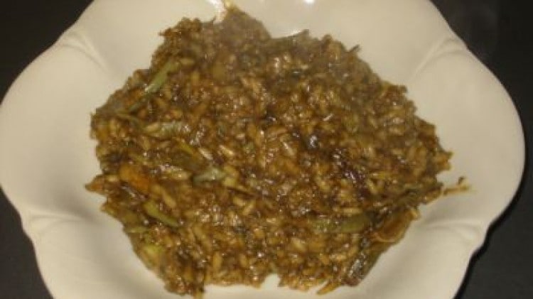 Risotto con i carciofi