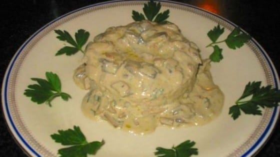 Sformatino di riso ai funghi