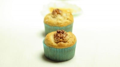 Muffins al caramello e noci