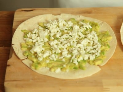 Tortillas con pollo, avocato e Leerdmmer Fondente - Gusto deciso