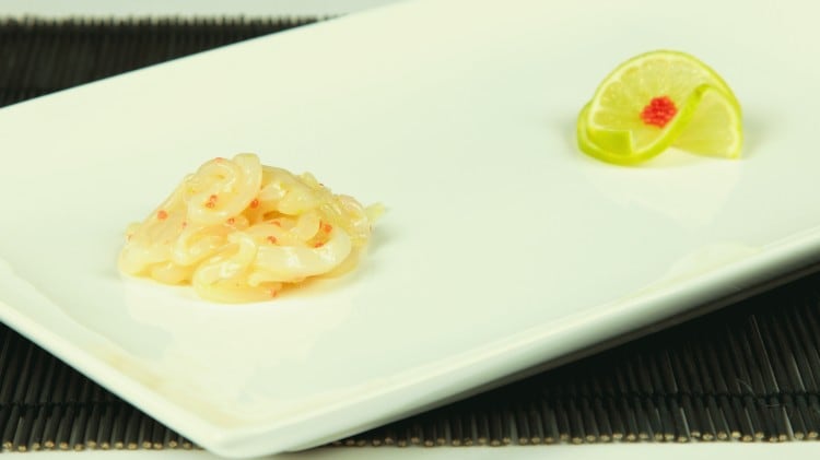Sashimi di seppia ricetta giapponese