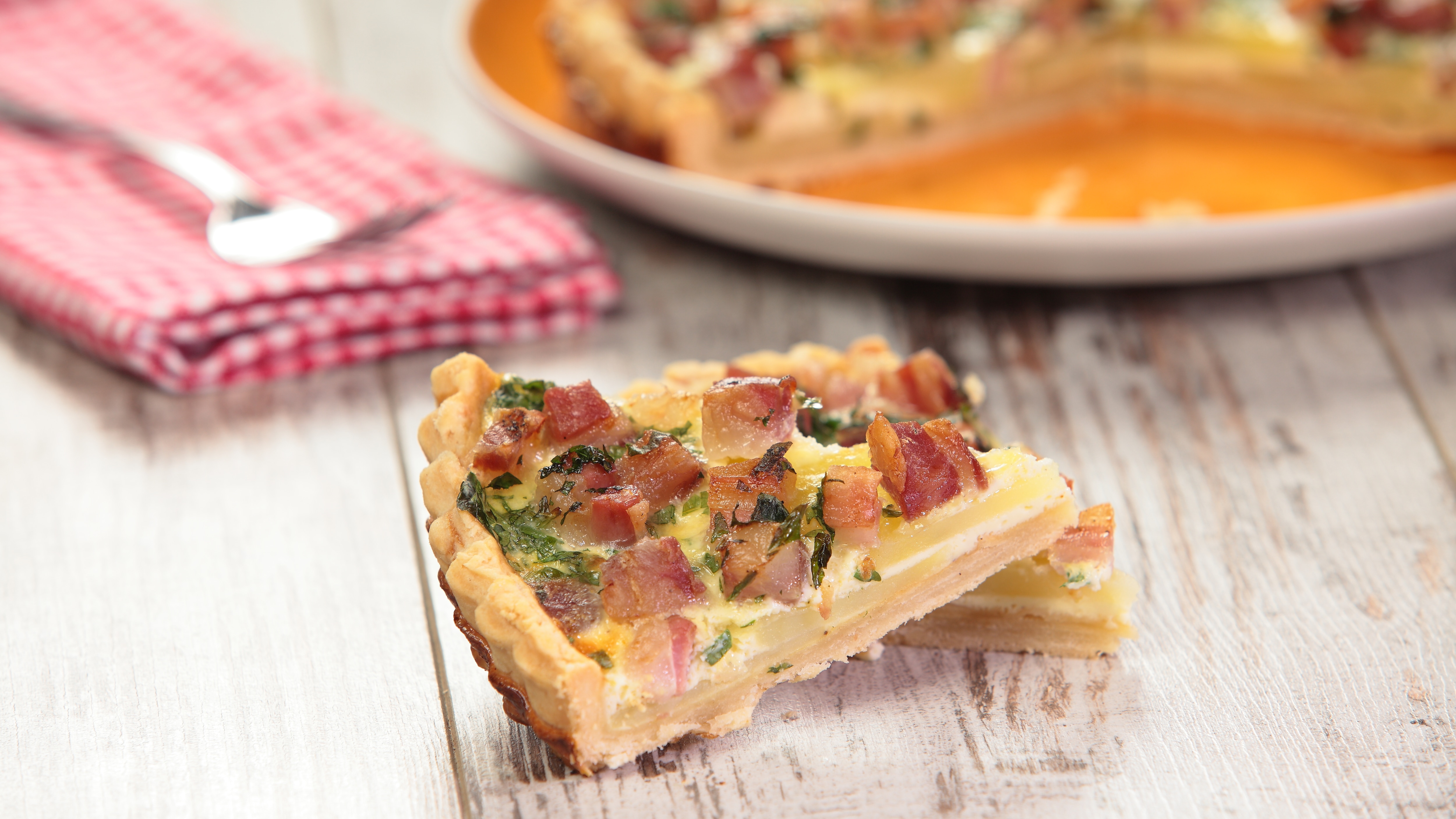 Quiche porri e pancetta ricetta facile Cookaround