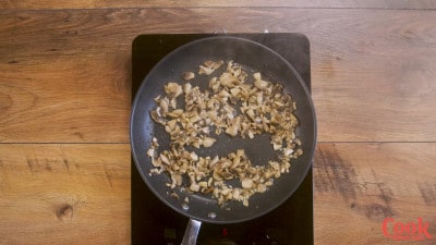 Crocchette di tacchino con i funghi