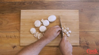 Crocchette di tacchino con i funghi