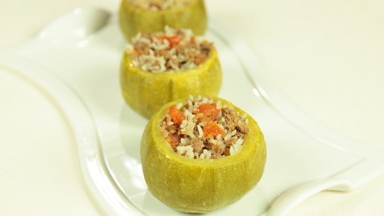 Zucchine ripiene di carne - Etli Kabak Dolmasi