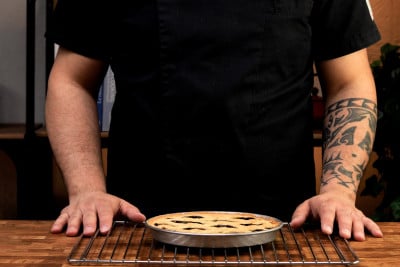 Pasta frolla per cottura con ripieno