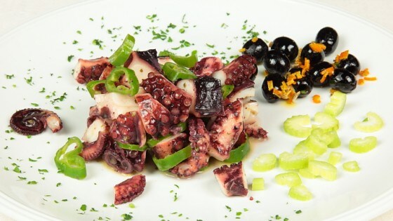 Insalata di polpo e peperoni