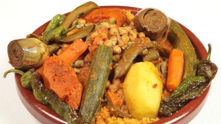 Cous cous di verdure tunisino