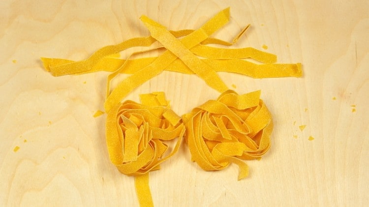 Pappardelle fatte a mano