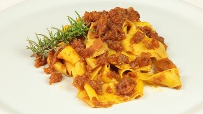 Pappardelle allo stracotto