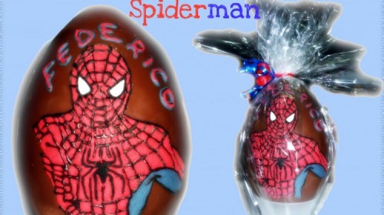 Uovo di Pasqua di Spiderman