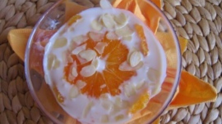 Arance allo yogurt