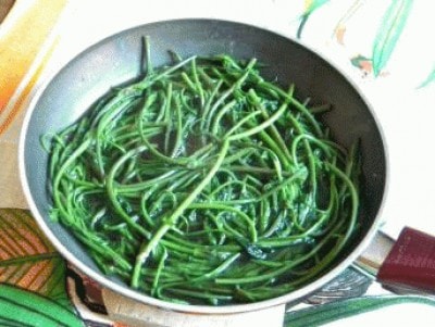 Frittata di asparagi selvatici
