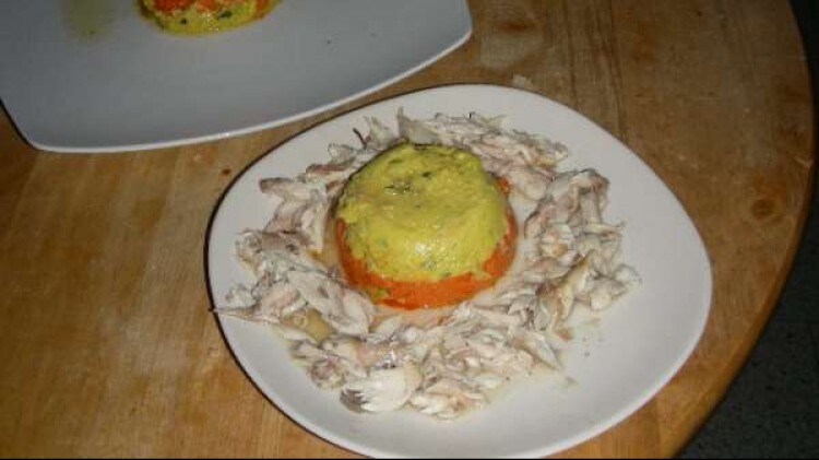 Tortino di peperoni e sgombro