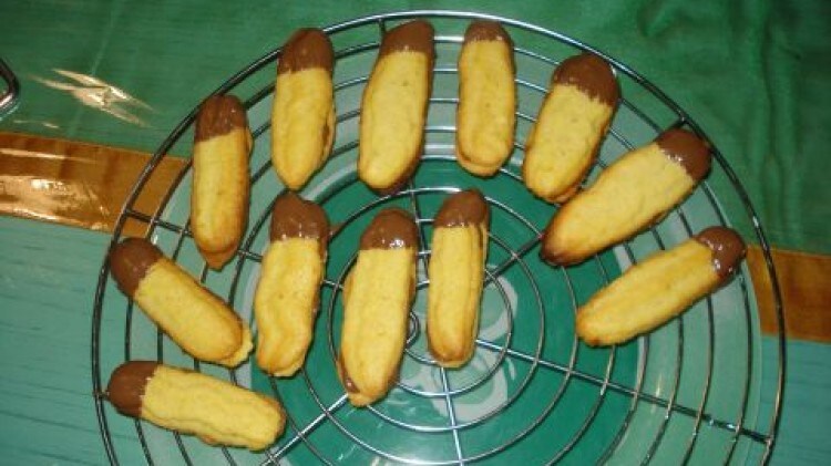 Bastoncini all'arancia con cioccolato di vincenzina