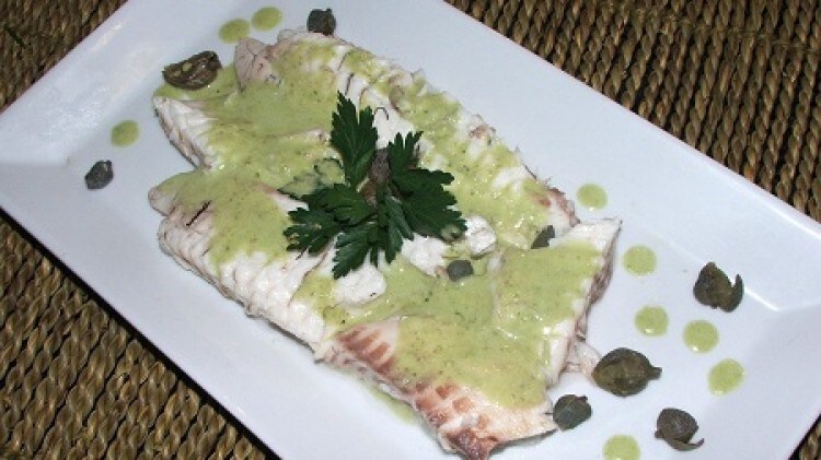 Sarago in salsa di capperi