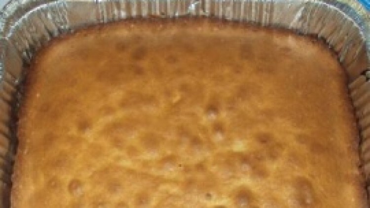 Silver white cake