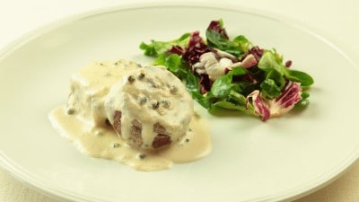 Filetto al pepe verde